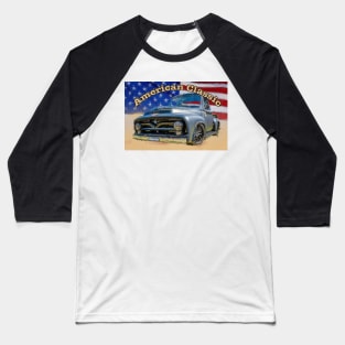 Classic Old American Truck Baseball T-Shirt